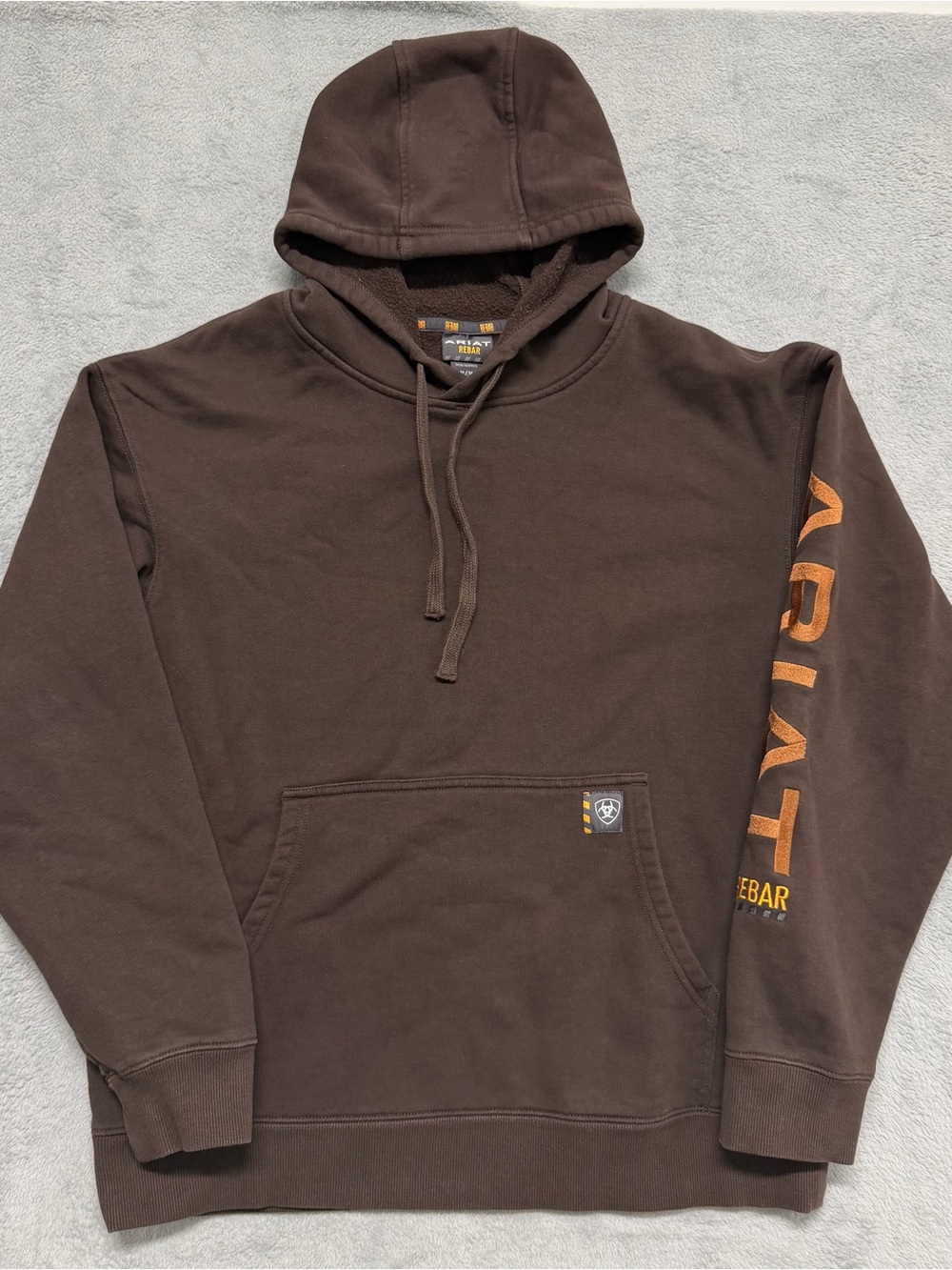 Ariat Rebar Hoodie Mens Medium Work Workwear Sweater Sweatshirt Pullover